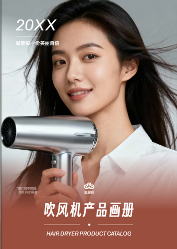 专业产品画册模板展示